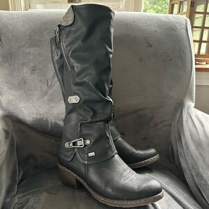 Rieker knee high boots